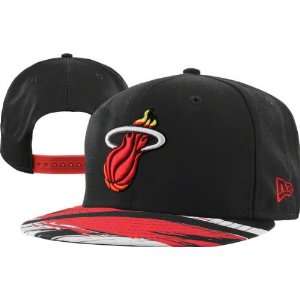  Miami Heat 9Fifty Paint Up Snapback Hat