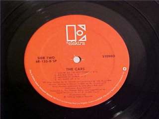 ROCK MUSIC VINYL RECORD ALBUM~THE CARS~ VINTAGE LP 1978  