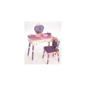    Princess Vanity Table and Chair Set For Girls