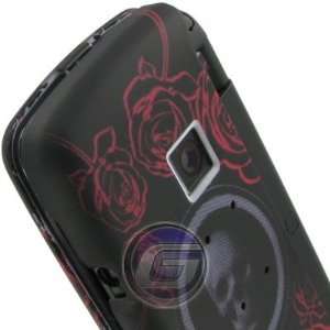   Voyager VX 10000 Verizon Black Skull Roses Protector Case: Cell Phones