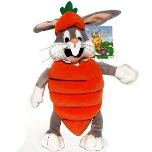 Bugs Bunny in a Carrot   Warner Bros Bean Bag Plush