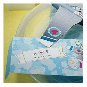  Wedding Favor Stickers Love Is in the Air Small Banner 