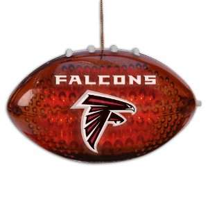  4 NFL Atlanta Falcons LED Light Up Football Christmas 