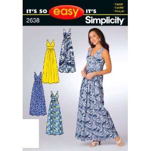  Simplicity Sewing Pattern 2638 Its So Easy Misses Dresses 