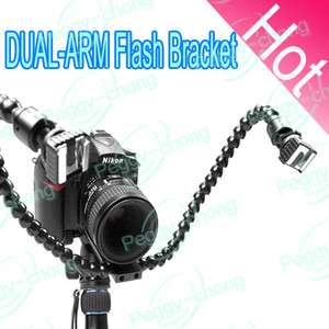    ARM Macro Flash Bracket for Canon Nikon Panasonic Pentax DSLR Camera