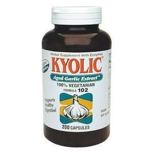  Kyolic Garlic Formula 102, 350 mg, 200 capsules Health 