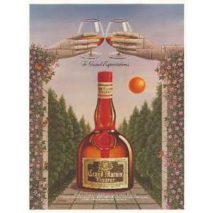  1988 Grand Marnier Liqueur Toast Grand Expectations Print 