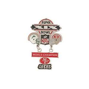 NFL Super Bowl Pin   Super Bowl 19 Pin