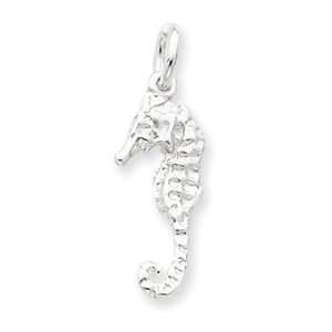  Sterling Silver Seahorse Charm QC4881 Jewelry