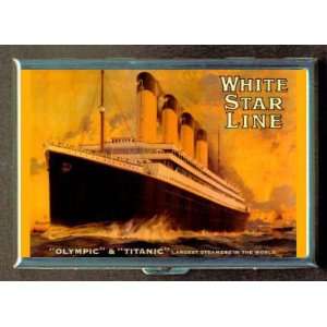  OLYMPIC TITANIC WHITE STAR ID CIGARETTE CASE WALLET 