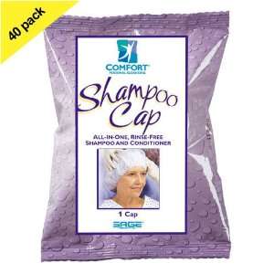  Comfort Rinse Free Shampoo Cap   40 pk. Health & Personal 