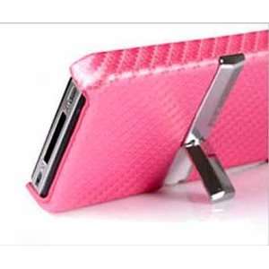  Jisoncase Pink Iphone 4 Case with Stand  High quality 
