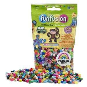    Perler Beads MultiColor Bead Bag (1000 Count) Toys & Games