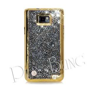   Volcanic Swarovski Crystal Samsung Galaxy S2 Case   Gold Electronics