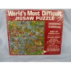  Worlds Most Difficult Jigsaw Puzzle, Fishing Edition 
