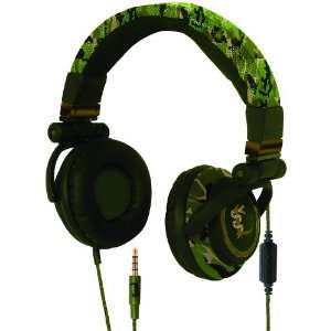 Tec T5505 Lethal Audio Digital Stereo DJ Headphone, Large   Green 