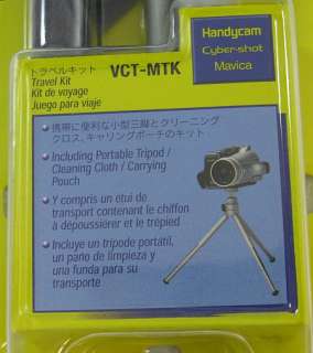 Sony Handycam Cyber Shot Tripod VCT MTK Travel Kit NEW  