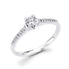 Diamond Solitaire Bridal Ring  
