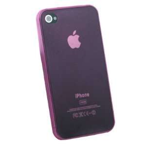    Supper Thin 0.35mm 3.5g Slim Case for iPhone 4G (Pink) Electronics