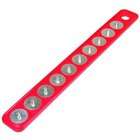   Drive Magnetic Socket Holder Strip, 1 7/8 Inch W by 16 5/8 Inch L, Red