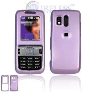  Light Purple Snap On Cover Hard Case Cell Phone Protector 