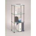 Classic Glass 4 Tier Tower by Convenience Concepts, Inc.