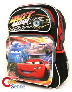 Disney Pixar Cars Mcqueen school Backpack : 16 Large Drift