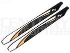   610mm 3D Flybarless Carbon Main Blades for TREX 600EFL Helicopters