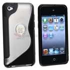 New For iPod Touch 4 G CABLE+CASE+HEADSET+GUARD+CAR CHARGER