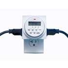 PMD Products Digital Timer Programmable Lights Dual Outlet 120v 15A 