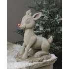 Roman 18 Rudolph the Red Nosed Reindeer Solar Powered Christmas 