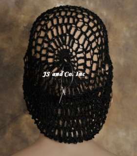 Thick Hair Net Quaility Chemo Head Cover snood crochete  