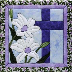  Quilt Magic 12 Inch by 12 Inch Cross Kit: Arts, Crafts 