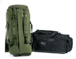 New Black Mossad Tactical Duffle Bag, Many Features  