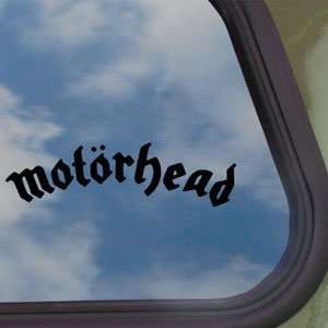  MOTORHEAD ROCK BAND Black Decal Car Truck Window Sticker 