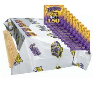  LSU Tigers Tablecloth Coaster Pack