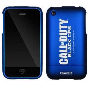  Call of Duty Black Ops Logo white v on AT&T iPhone 3G/3GS 