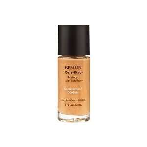  Revlon ColorStay Makeup For Combo/Oily Skin Golden Caramel 