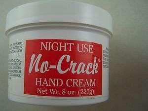 No Crack Hand Cream Hand Lotion Night Use 8 oz Dumont Company 