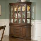   Formal Dining Buffet and Hutch with Four Glass Doors in Cherry