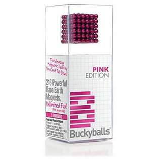 Buckyballs BB125PINK Magnetic Construction Toy 125 Piece Pink Edition 