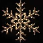 Holiday Lighting Specialists 60 Hanging Garland Snowflake in Warm 