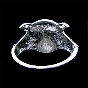 Glitzy Large Tiger Head Bracelet Cuff Swarovski Crystal  