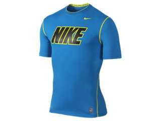 Nike Store. Nike Pro Combat Core Fitted Carbon Mens Shirt