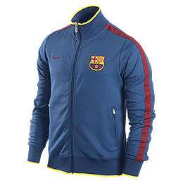 fc barcelona n98 authentic chaqueta deportiva de futbol h 81 00 0