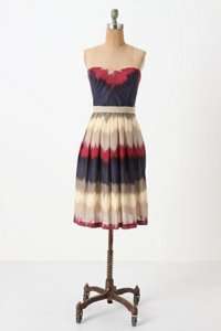 NWOT Color Dipped Dress SZ 6 ANTHROPOLOGIE $198 Calter  