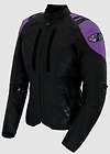 joe rocket ladies atomic motorcycle jacket purple m md med
