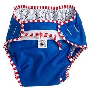 Boys Washable Swim Diaper in Blue: 6 9 Months: Baby