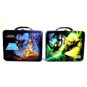  1   STAR WARS TIN LUNCH BOX Carry All Toys & Games