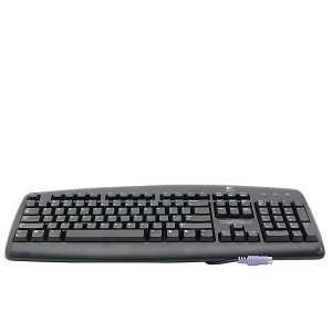  Logitech Value 104 Key PS/2 Keyboard (Black) Electronics